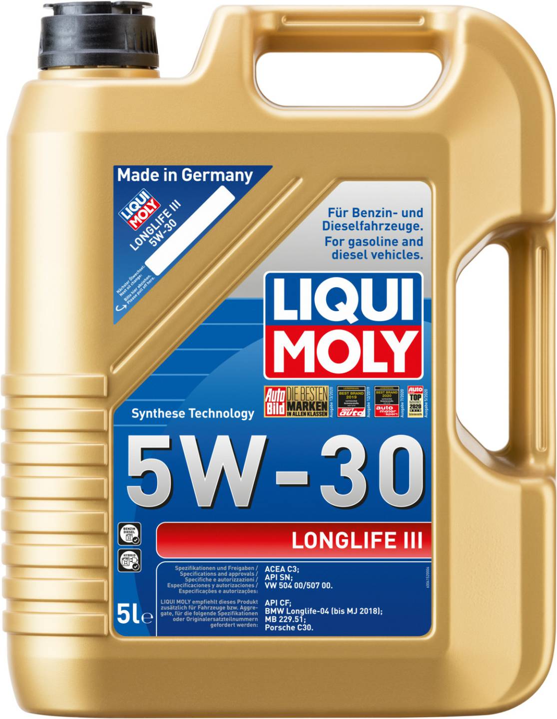 volkswagen LIQUI MOLY Longlife III 5W305 l LIQUI MOLY Longlife III 5W30