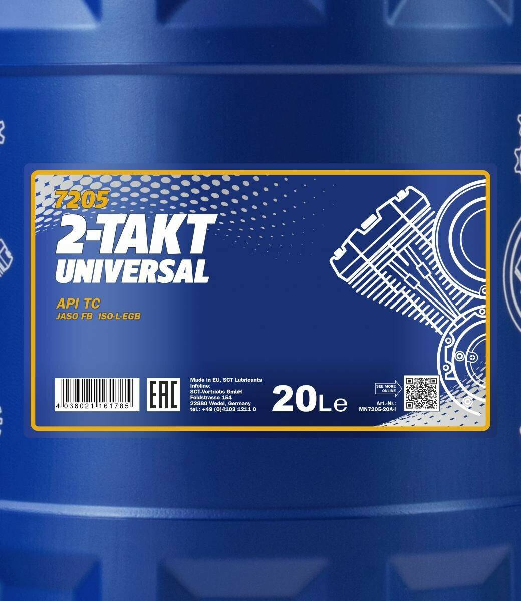 Mannol 2-Takt Universal API TC volkswagen Mannol 2-Takt Universal API TC20 l