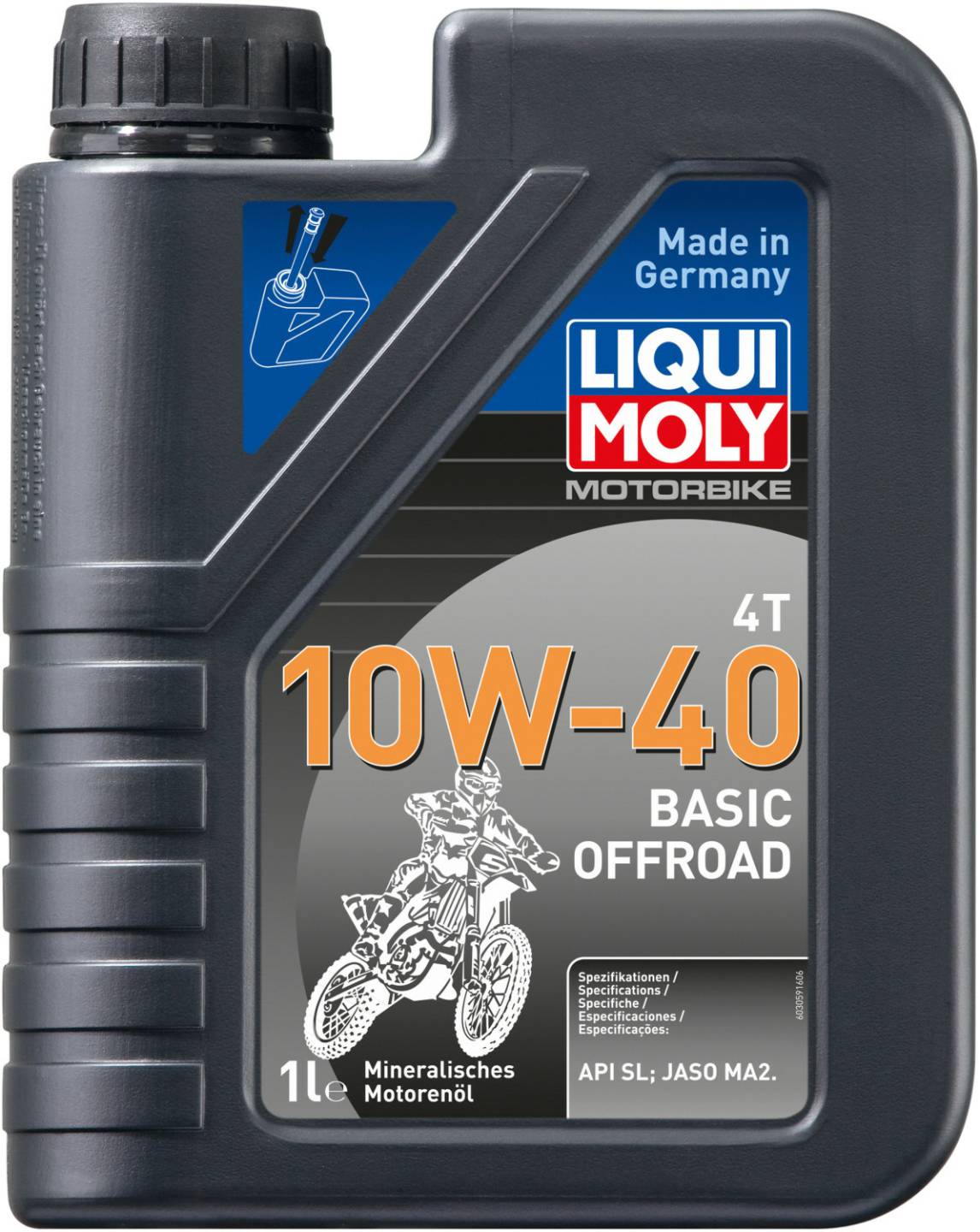 volkswagen LIQUI MOLY Motorbike 4T 10W-40 Basic Offroad1 l LIQUI MOLY Motorbike 4T 10W-40 Basic Offroad