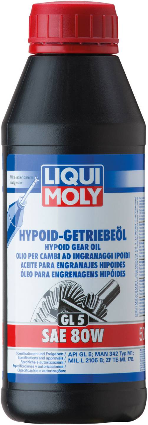 LIQUI MOLY GL5 80W volkswagen LIQUI MOLY GL5 80W500 ml