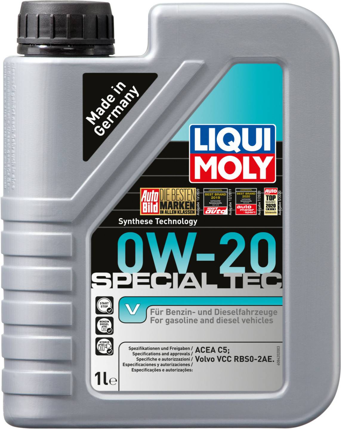 volkswagen LIQUI MOLY Special Tec V 0W-201 l LIQUI MOLY Special Tec V 0W-20