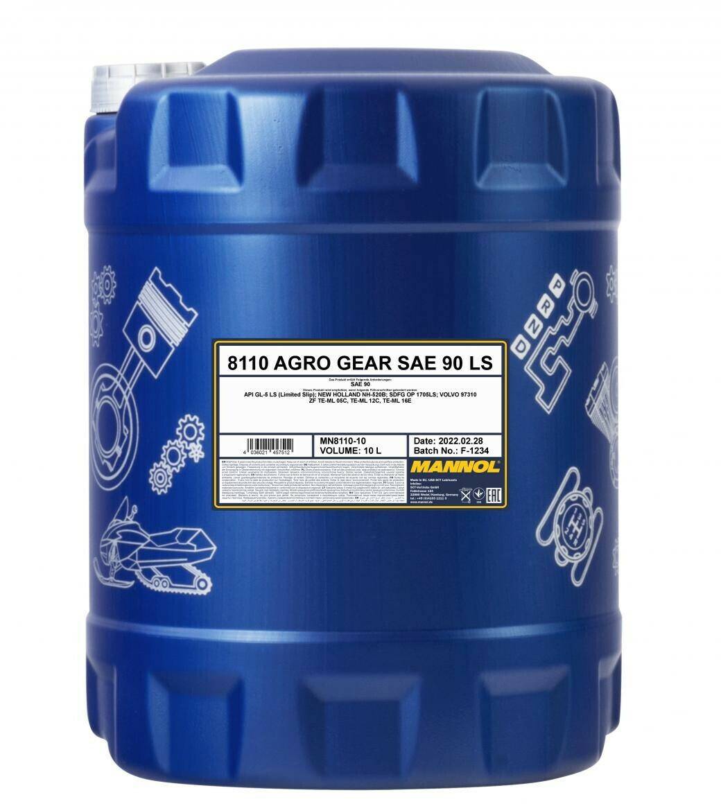 volkswagen Mannol Agro Gear 90 LS 8110 Olio per cambio