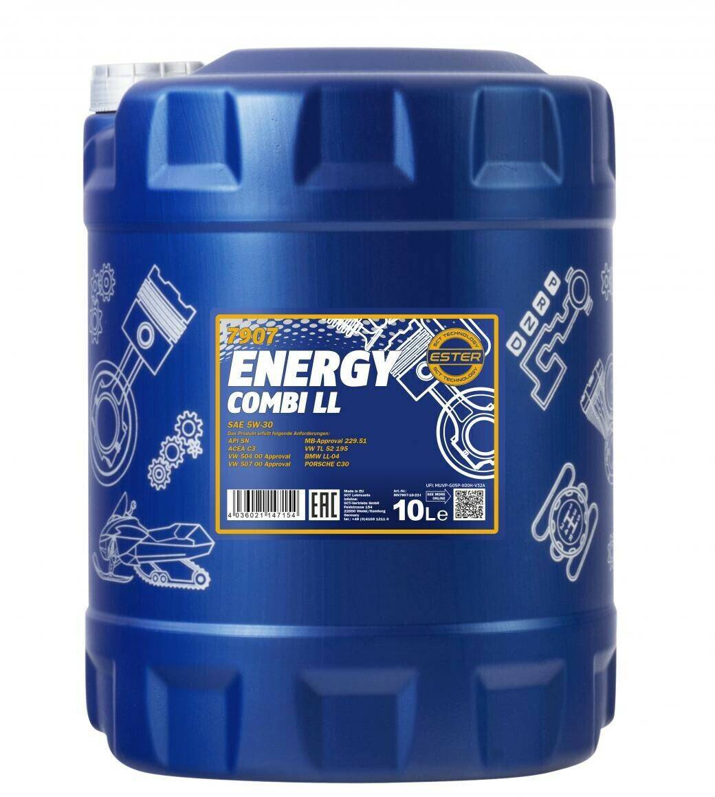 Mannol Energy Combi LL 5W-30 volkswagen Mannol Energy Combi LL 5W-3010 l