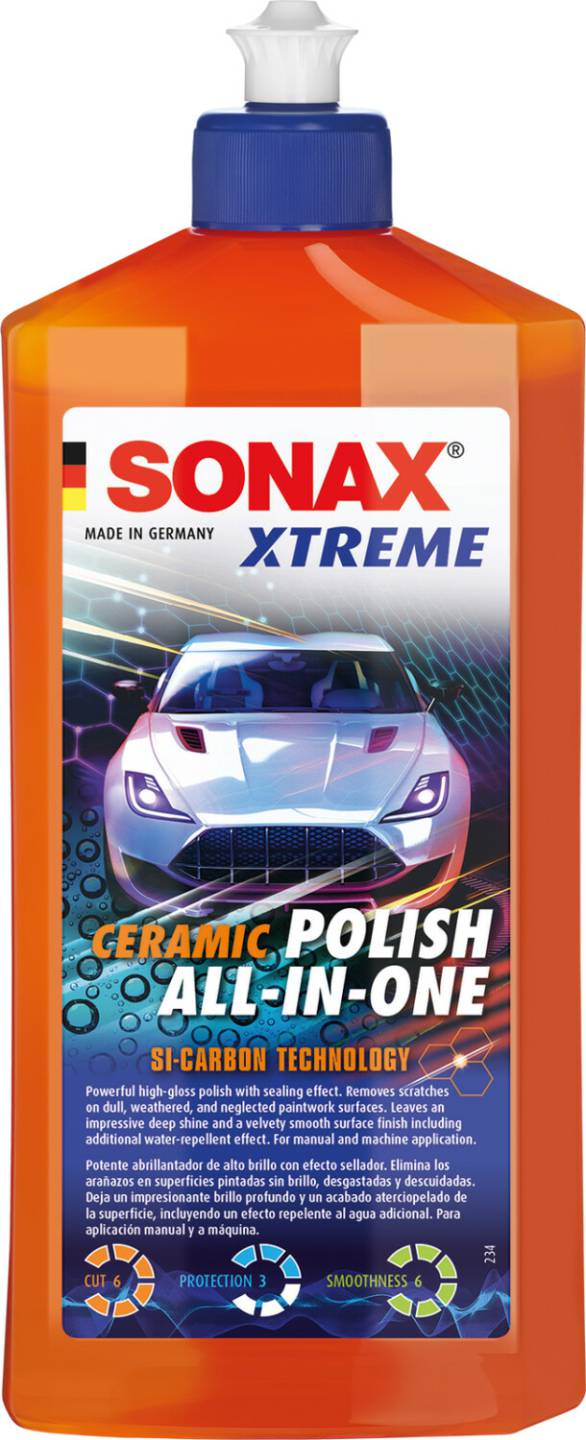 volkswagen Sonax XTREME Ceramic Polish All-in-One 500ml Cura della vernice